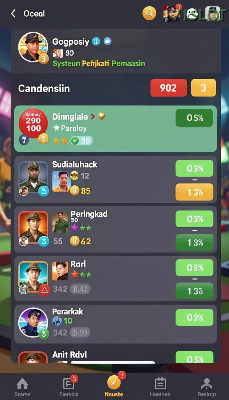 Cuplikan layar RADEN4D — halaman utama