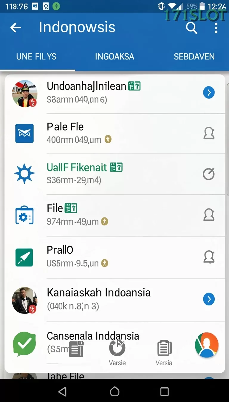 Cuplikan layar ORA78 — halaman utama