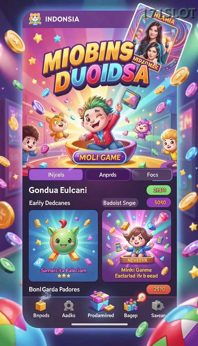 Cuplikan layar RADEN4D — menu navigasi