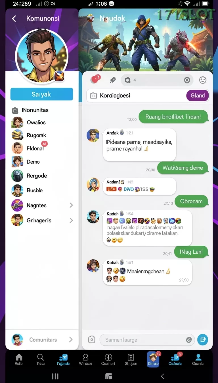 Cuplikan layar YYRR — halaman utama